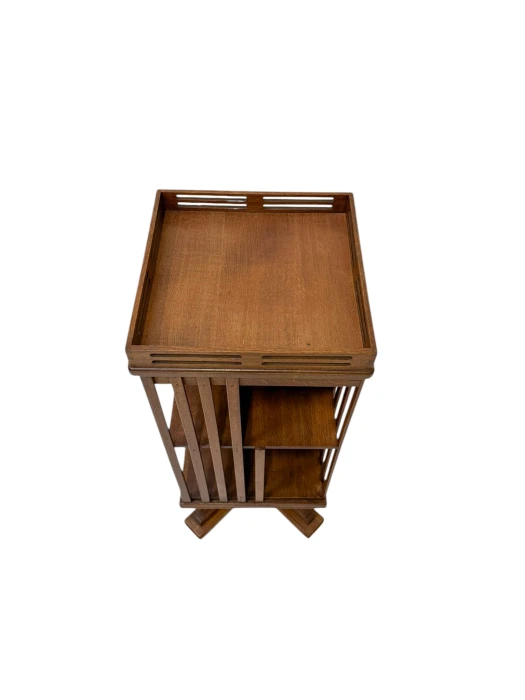 Art Nouveau Jugendstil Revolving Bookcase, 1900s